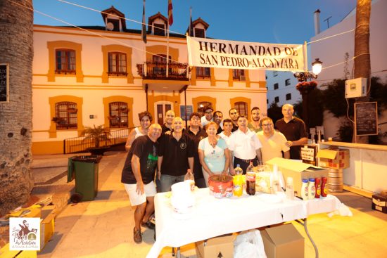 Elección de las reinas y damas.