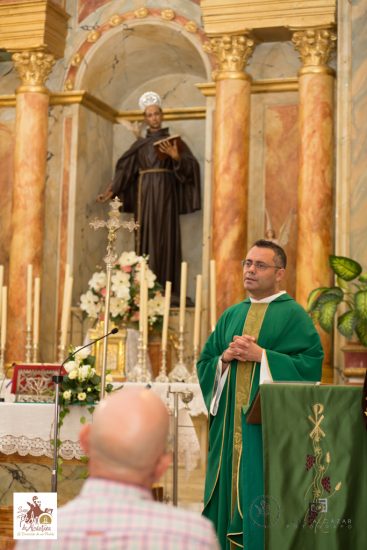 Primer día de triduo